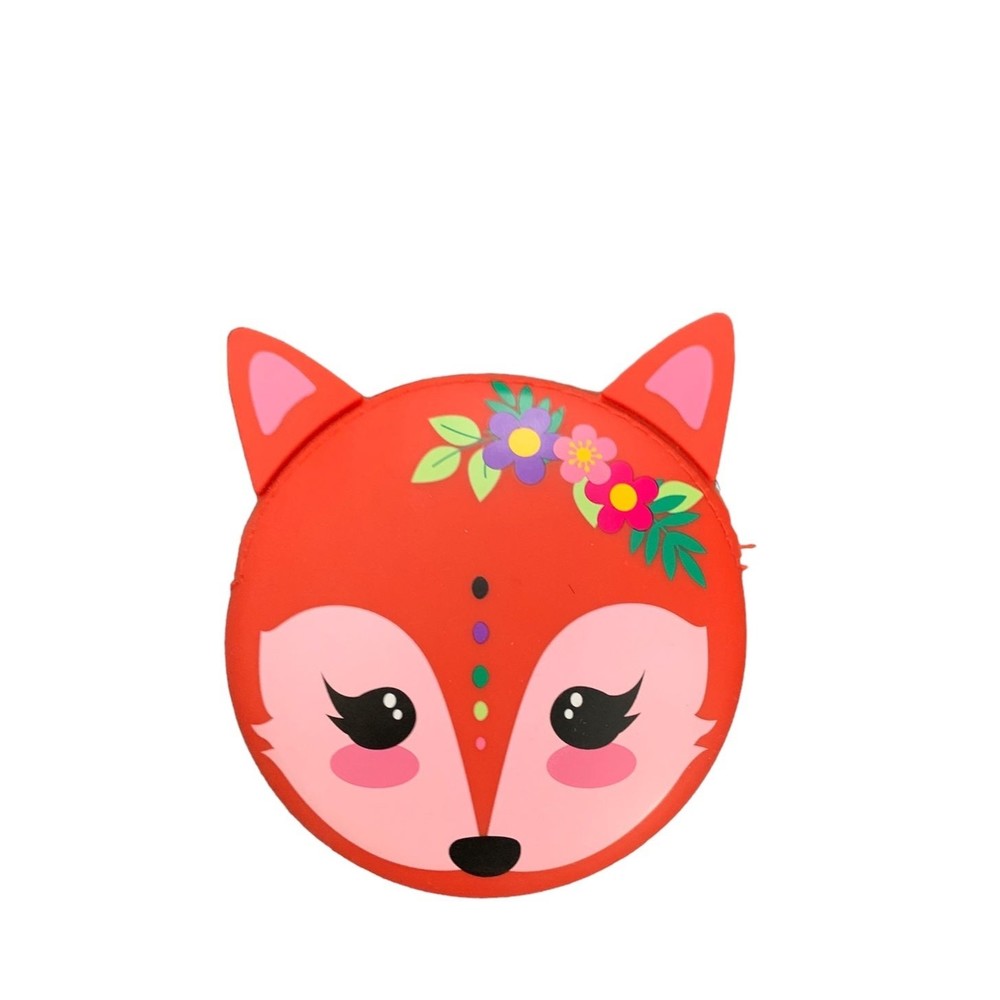 Fox coin wallet purse change holder